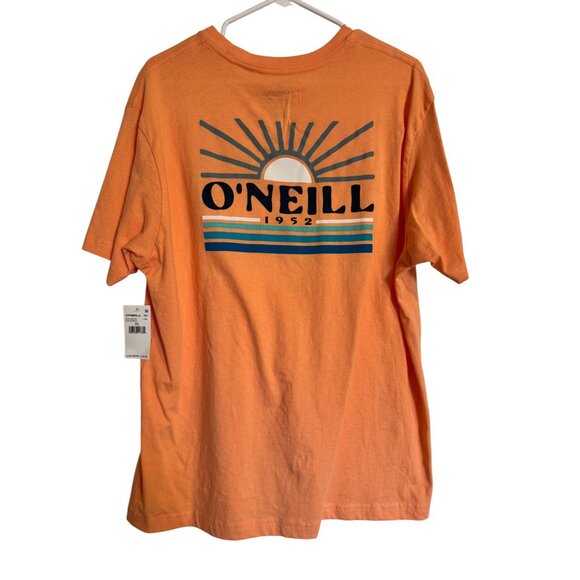 O’Neill Sun Supply Size XL NWT $28 Short Sleeve Tee NWT $28 Peach - Picture 7 of 7